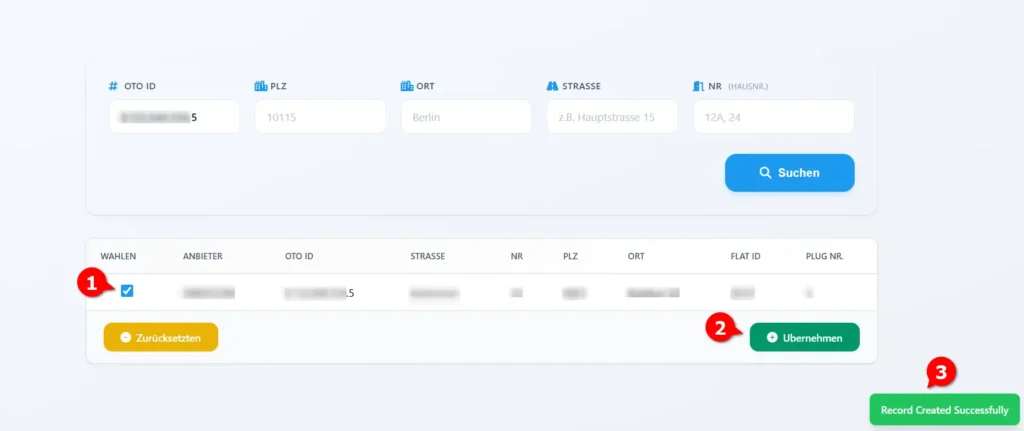 zoho crm widget create record - a1zohosolutions.com